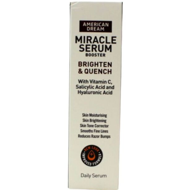 American Dream Miracle Serum Booster Brighten & Quench 50ml