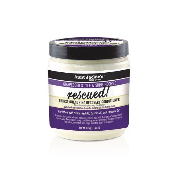 AUNT JACKIE'S Grapeseed Style & Shine Recipes rescued Thirst Quenching Recovery Conditioner 426g