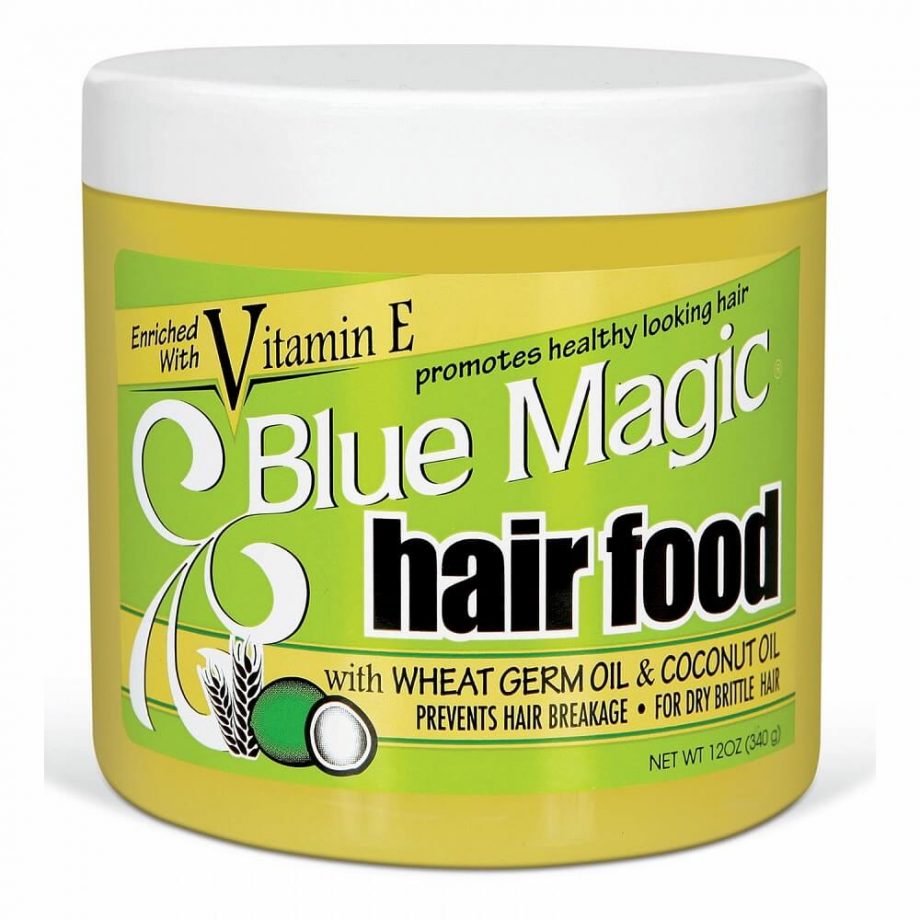 Blue Magic Hair Food with Wheat Germs & Coconut Oil Enriched With Vitamin E 340g