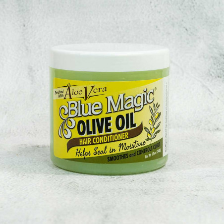 Blue Magic Olive Oil hair dressing with Aloe Vera 340g