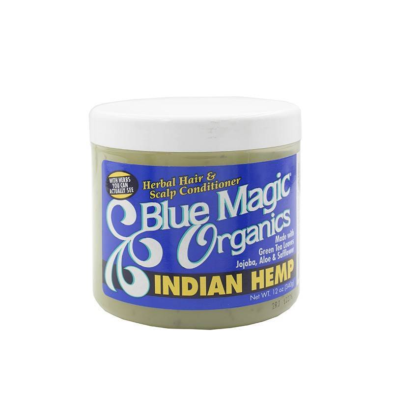 Blue Magic Original Indian Hemp with Green tea Leaves Jojoba & Sunflower & Aloe 340g