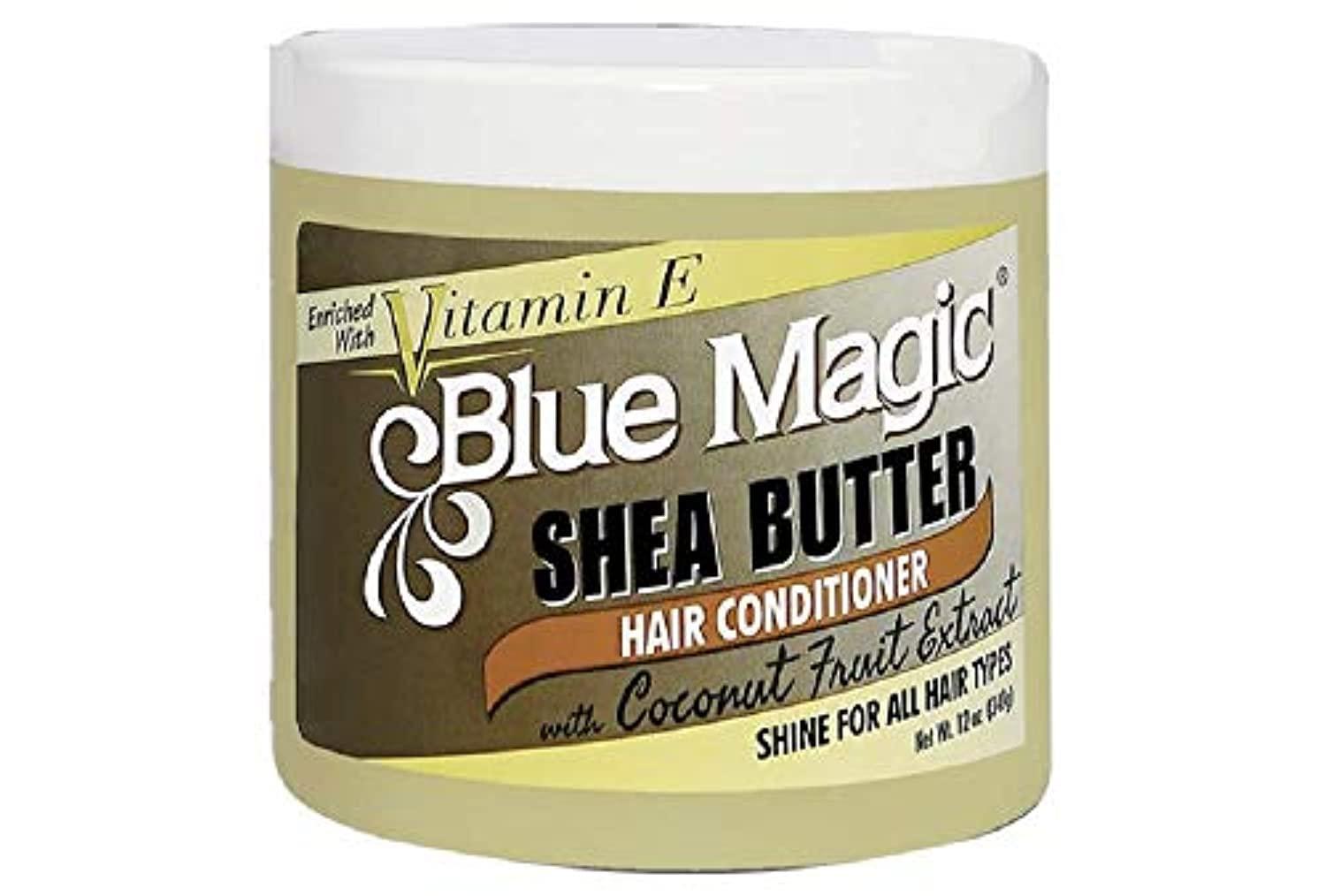 Blue Magic Shea Butter with Coconut fruit Extract Vitamin E 340g