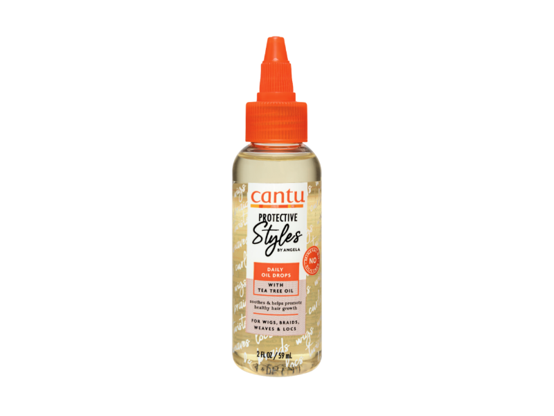 Cantu Protective Styles by Angela Daily Oil drops with Tea tree Oil 59ml