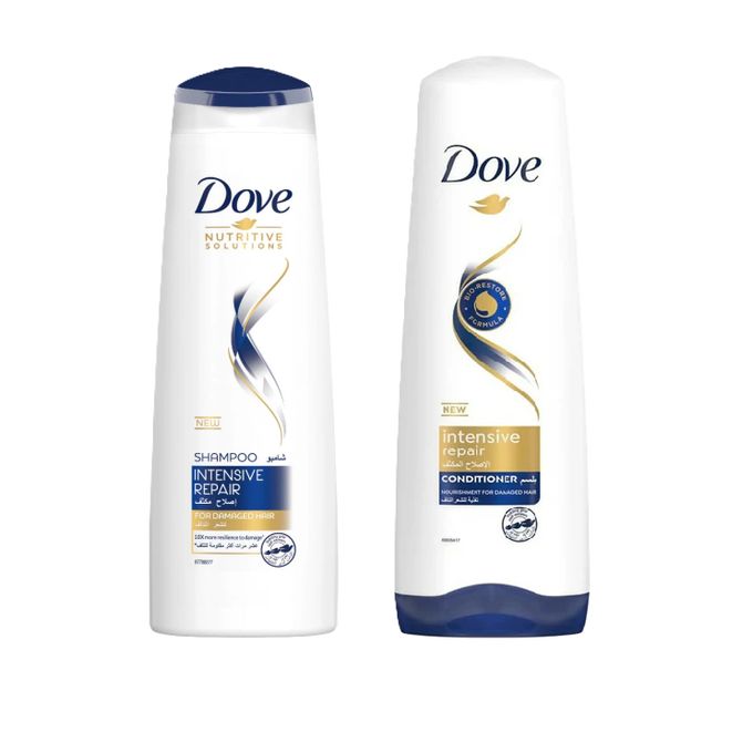 Dove Shampoo Intensive Repair 400ml & Conditioner Intensive repair 350ml