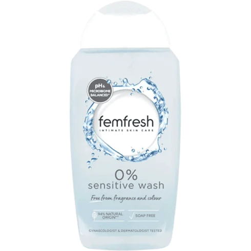 Femfresh - 0% Sensitive Wash (No fragrance & Color) 250mls