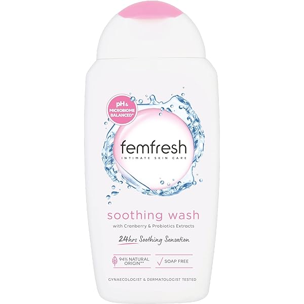 Femfresh - Soothing Wash ( With Cranberry & Probiotics Extracts) 250mls