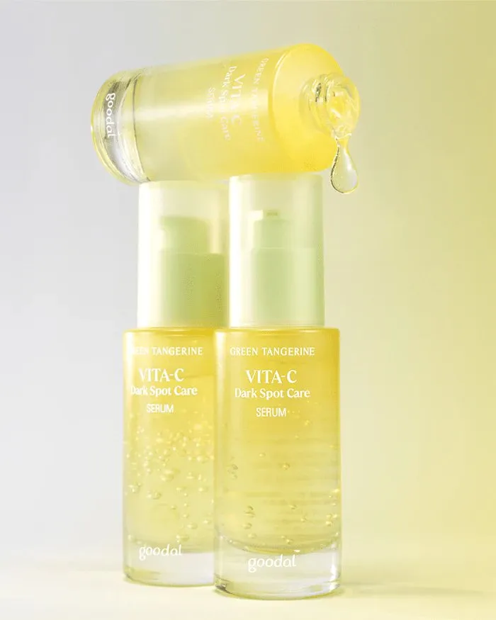 Goodal Green tangerine vita C dark spot care serum