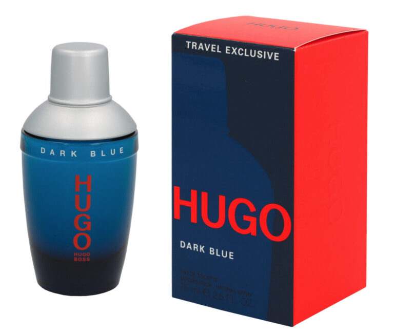 Hugo Dark Blue Men EDT 75ml - Travel Exclusive