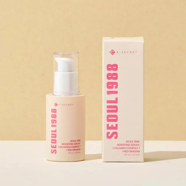 K-SECRET SEOUL 1988 Boosting Serum : Collagen Complex 7 + Red Ginseng