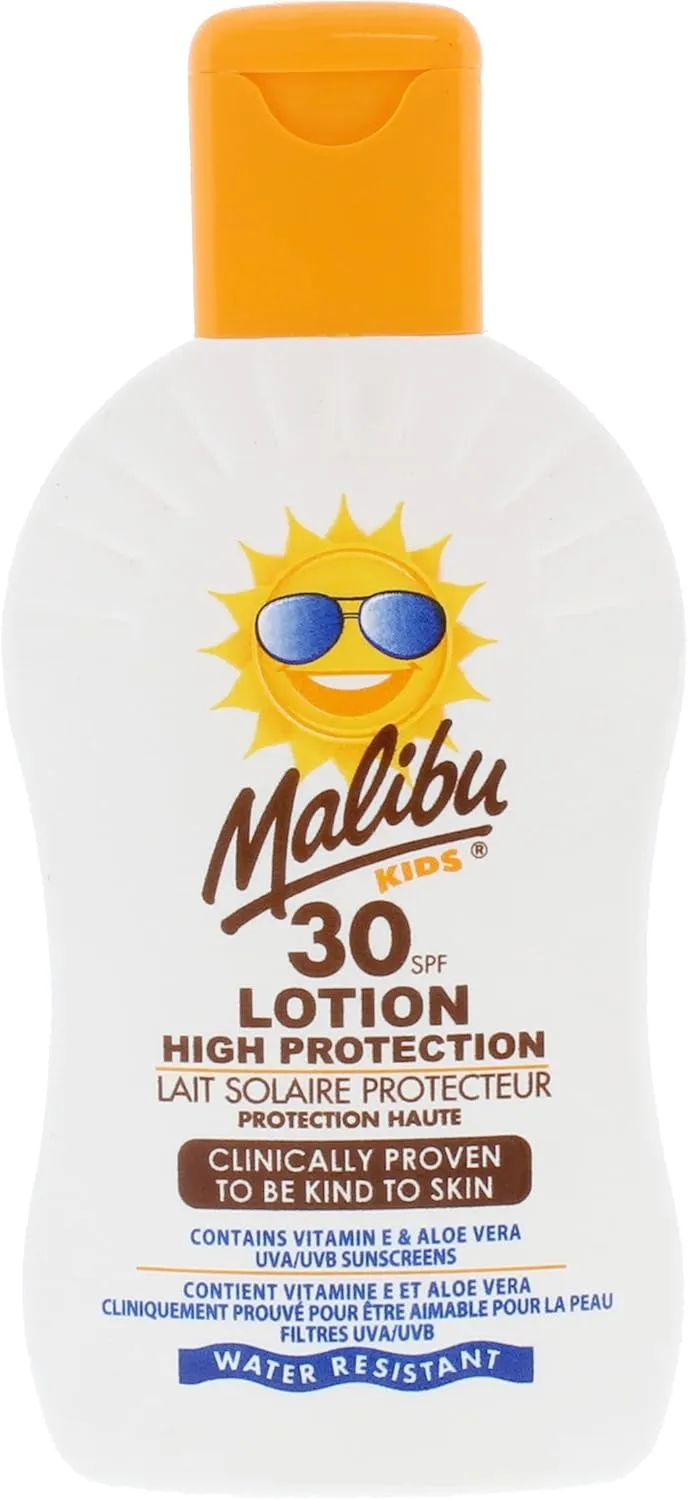 Malibu Kids Spf30 Lotion High Protection 200Ml Malibu Kids Spf30 Lotion High Protection 200Ml