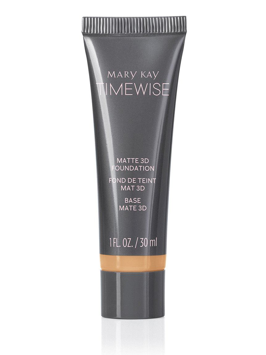 Mary Kay Matte 3D Foundation 30ml Bronze W130 Base Mate 3D