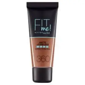 Maybelline Fit Me Matte & Poreless Foundation Normal to Oily 360