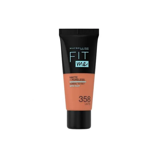 Maybelline Fit Me Matte & Poreless Foundation With Clay 358