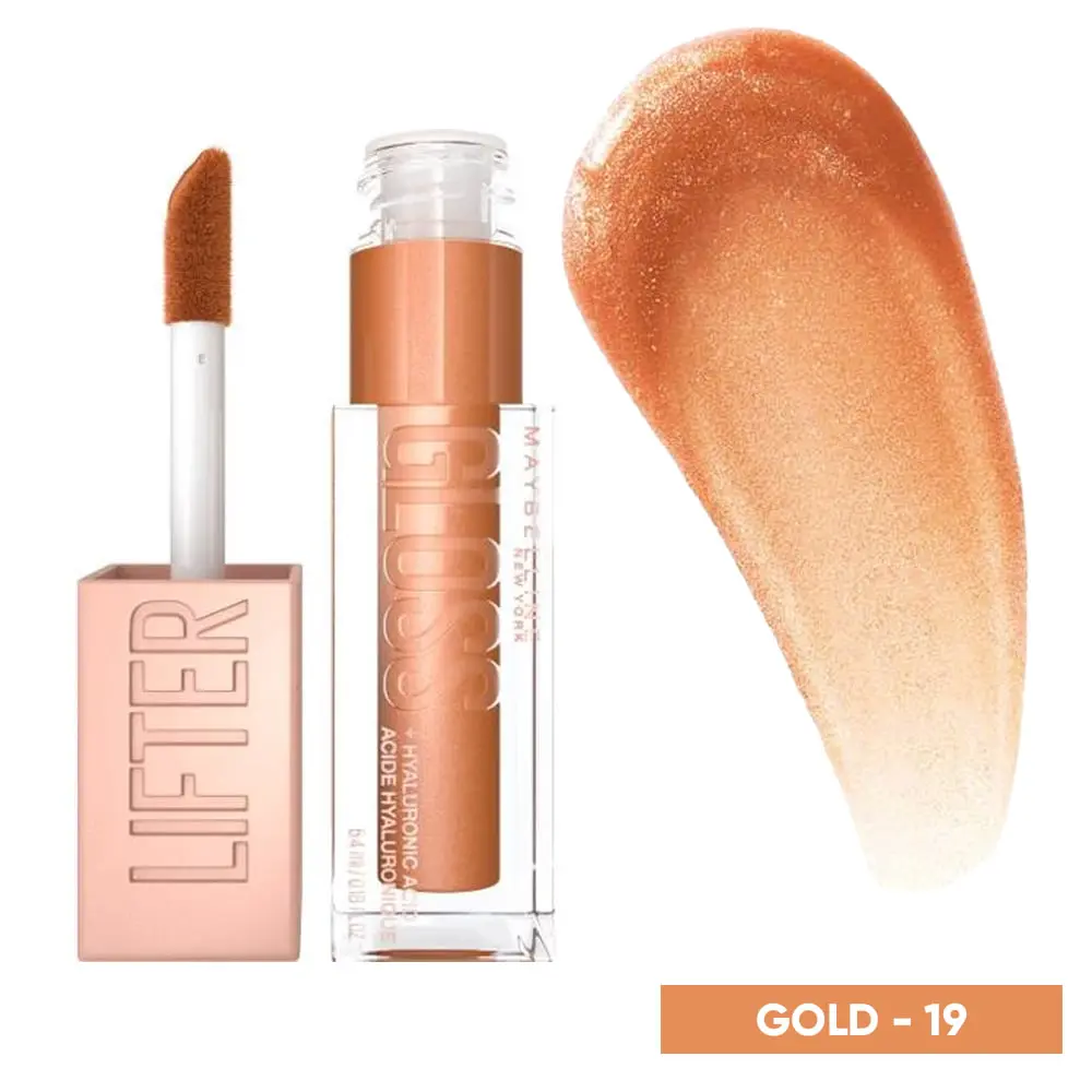 Maybelline hydrating Lifter lip gloss 5.4ml 019 Gold