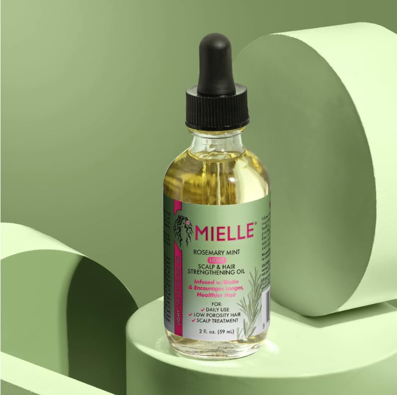 Mielle Rosemary Mint Light Scalp & Hair Strengthening Oil