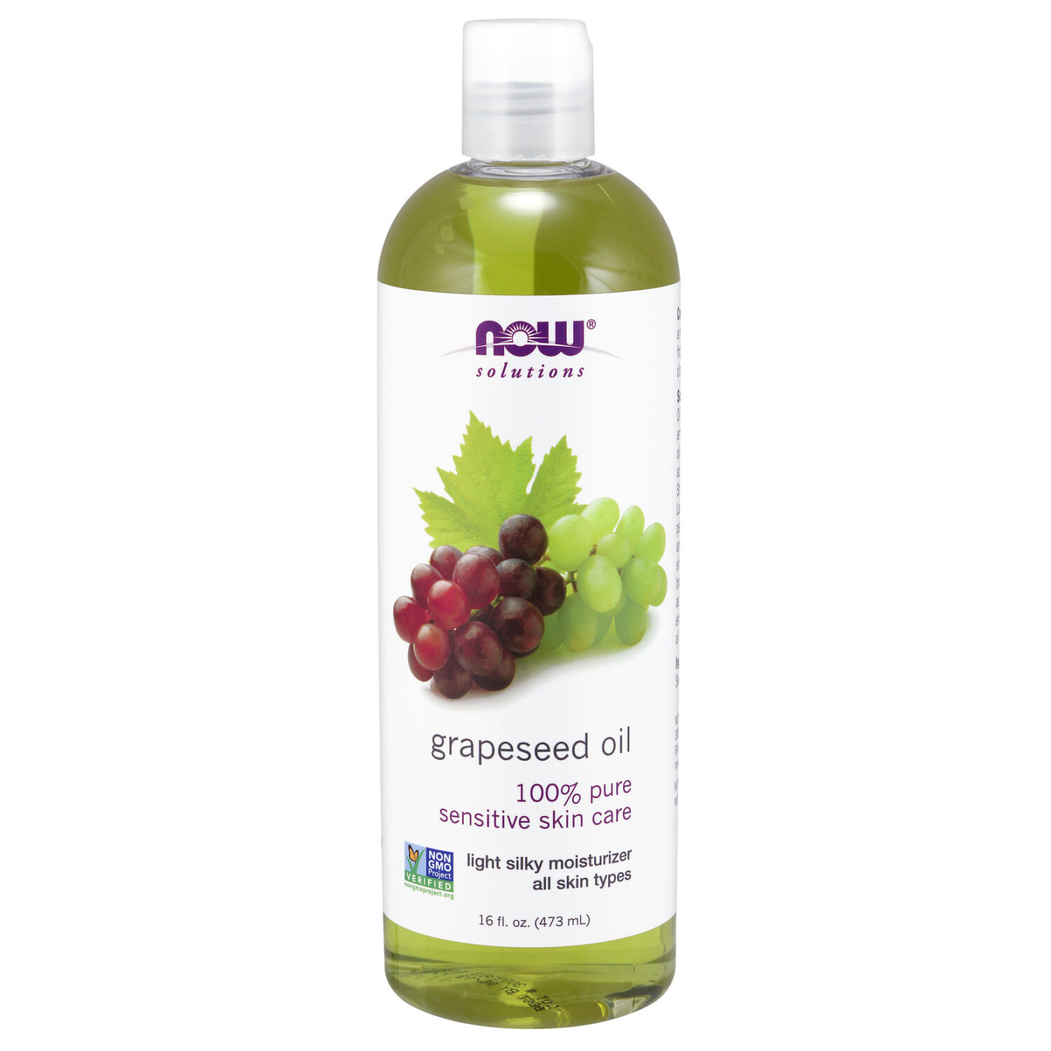 Now GrapeSeed 16oz Oil - Luvia Beauty - 0794815853