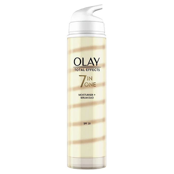 OLAY TOTAL EFFECTS MOISTURISER AND SERUM DUO SPF20