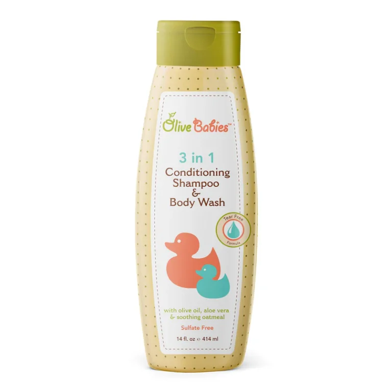 Olive Babies 3 in 1 Conditioning Shampoo & Body Wash