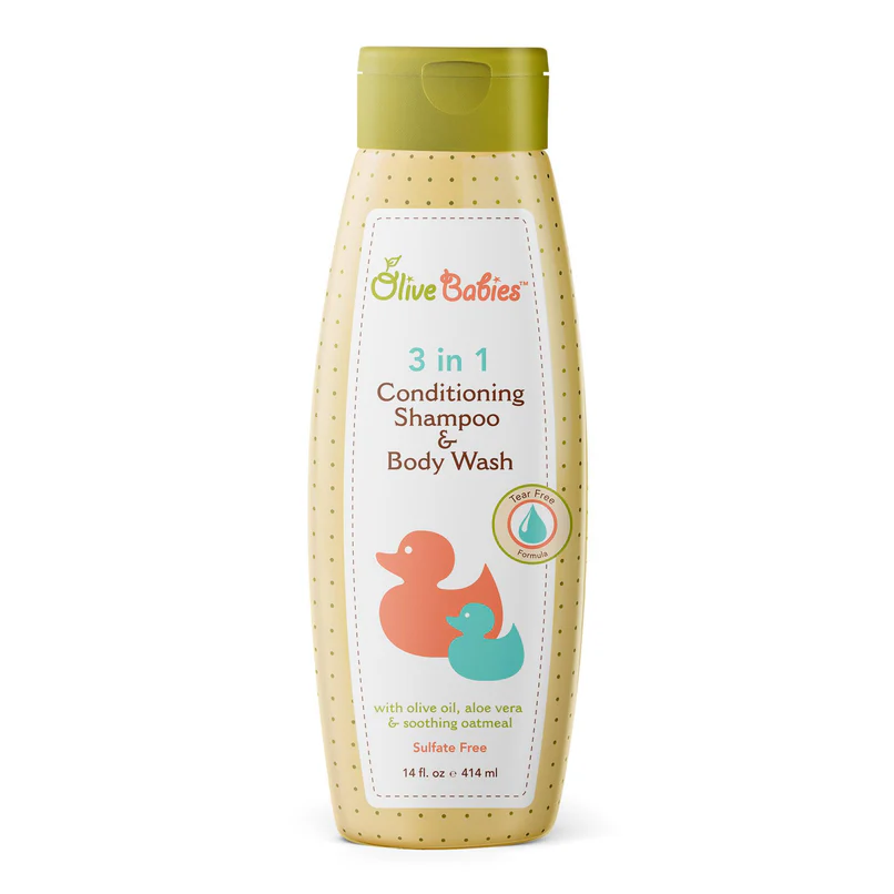 Olive Babies 3 in 1 Conditioning Shampoo & Body Wash Olive Babies 3 in 1 Conditioning Shampoo & Body Wash