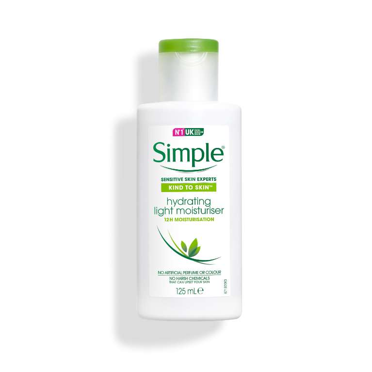 Simple Kind to Skin Hydrating 100ml Light Moisturiser