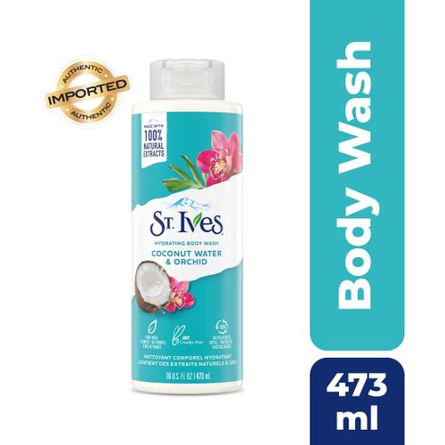 St. Ives Hydrating Coconut Water And Orchid Body Wash 473ml