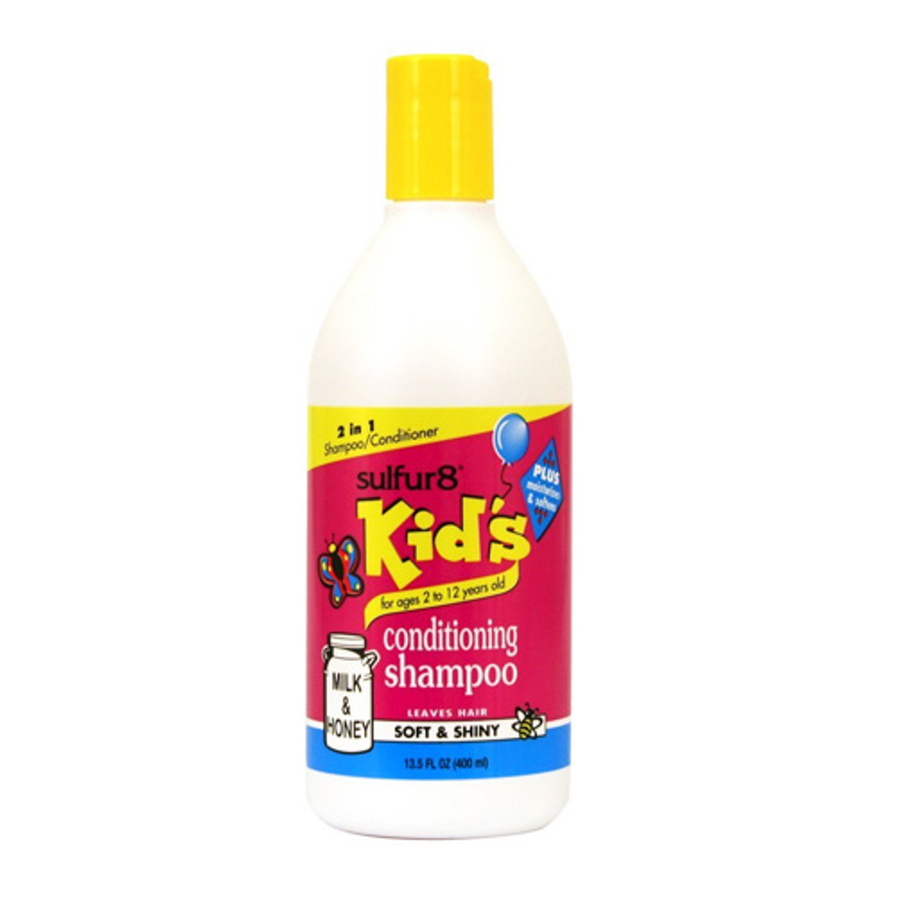 SULFUR 8 Kids Conditioning Shampoo 400ml 2 in 1 Shampoo Conditioner