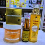Best Skin Glowing (Brightening) Set (Glow plus cream + yellow plus cream+ active serum+ glow plus oil)