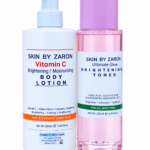 Ultimate Glow Brightening Duo – Vitamin C Body Lotion (500ml) & Brightening Facial Toner (250ml) Combo