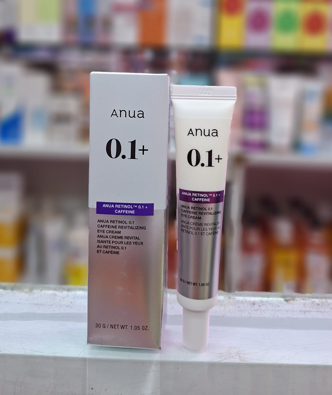 IMG-20261006-WA0039 Retinol 0.1% + Caffeine Revitalizing Eye Cream (30ml) – Ultimate K-Beauty Solution for Dark Circles & Puffiness - Image 1