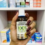 Organic Castor 100% Pure Oil (50ml) – Hexane-Free, Cold-Pressed Hair & Lash Growth Elixir